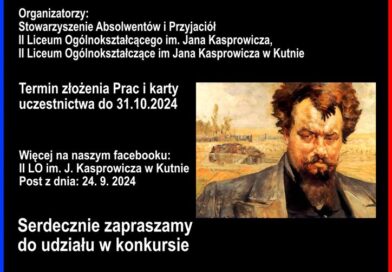 Konkurs literacki „Kutno i Kasprowicz – czasy i ludzie”