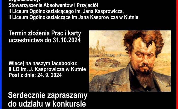 Konkurs literacki „Kutno i Kasprowicz – czasy i ludzie”